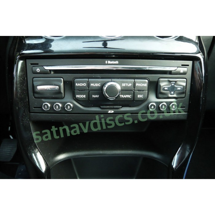 Autoradio CD RNEG 1, Bluetooth, Téléphone, Citroen C4 Picasso ph 1, année  2009
