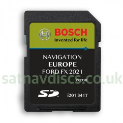 FORD FX Navigation SD Card Latest Map Update Europe 2021 - 2022