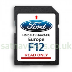 Ford F12 Sync2 Navigation SD Card Map Update with Speed Cameras 2024