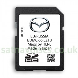 Mazda 3 | CX30 Navigation SD Card Sat Nav Map Update Europe 2022 - 2023