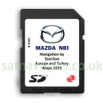 Mazda NB1 System Navigation SD Card Map Update 2022 - 2023