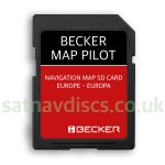 Mercedes Becker Map Pilot Navigation SD Card Update 2024 - 2025 with speed cameras