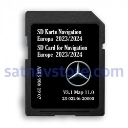 Mercedes NTG5.5 AUDIO 20 Navigation SD Card Map Update 2024