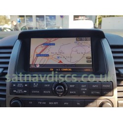Nissan Xanavi X7 Navigation DVD Map Update Disc 2013