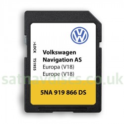 Volkswagen VW Discover Media AS v18 MIB2 Navigation SD Card Map 2024