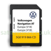 Volkswagen 1K0051884FD CD-ROM For Navigation System Germany EX (V13