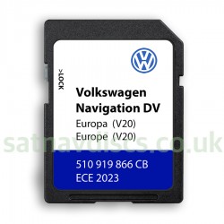 Volkswagen Discover Media Pro DV v20 MIB2.5 Navigation SD Card Map Update 2023 - 2024