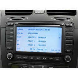 New Volkswagen MFD2 Navigation TravelPilot DX Sat Nav Update Disc 2014